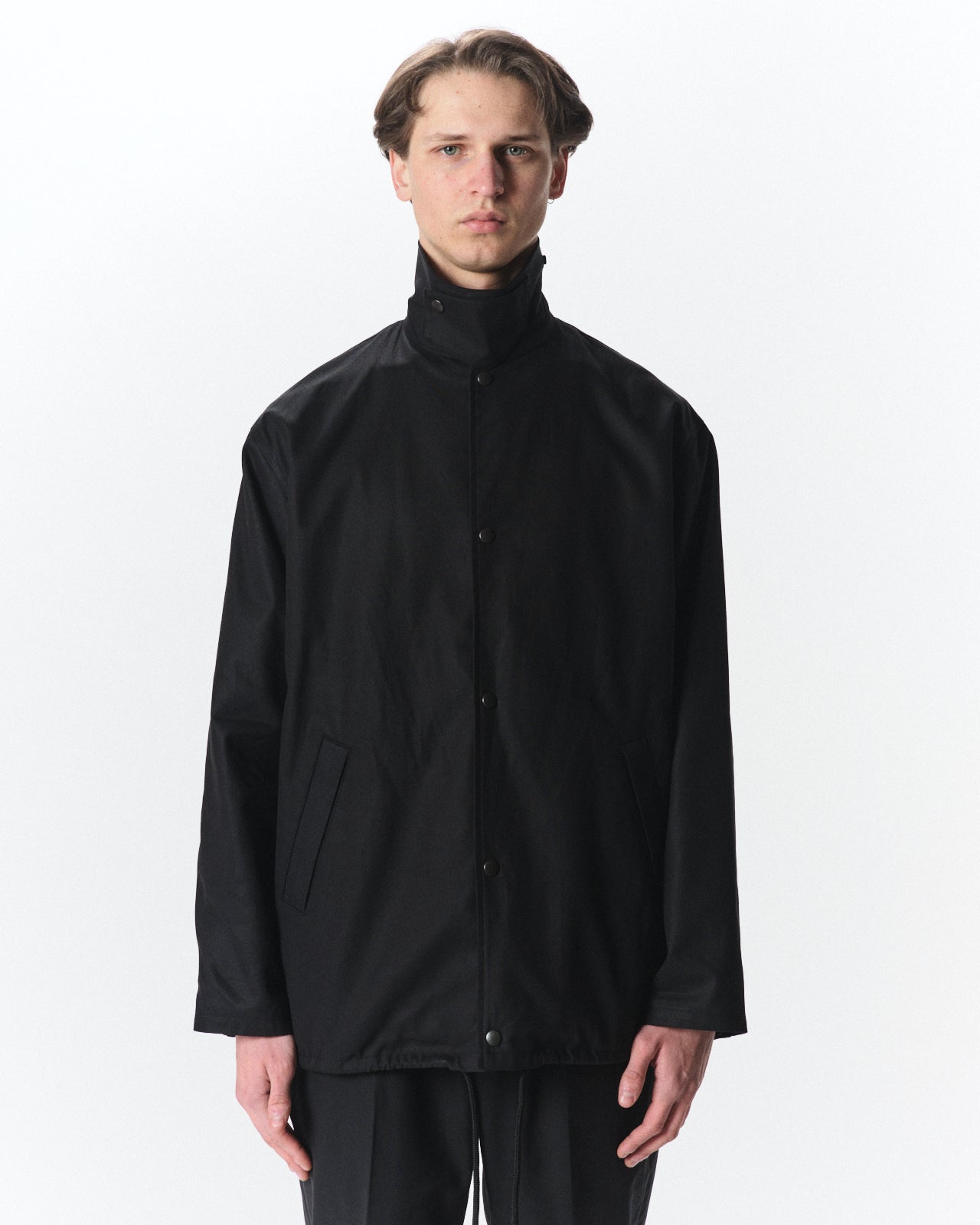 Organic Cotton Survival Cloth® / Coach Jacket Ⅳ, Black