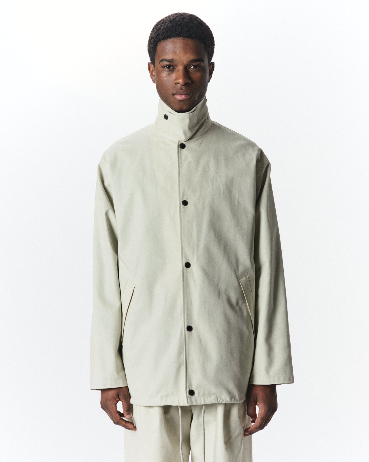 Organic Cotton Survival Cloth® / Coach Jacket Ⅳ, Ivory
