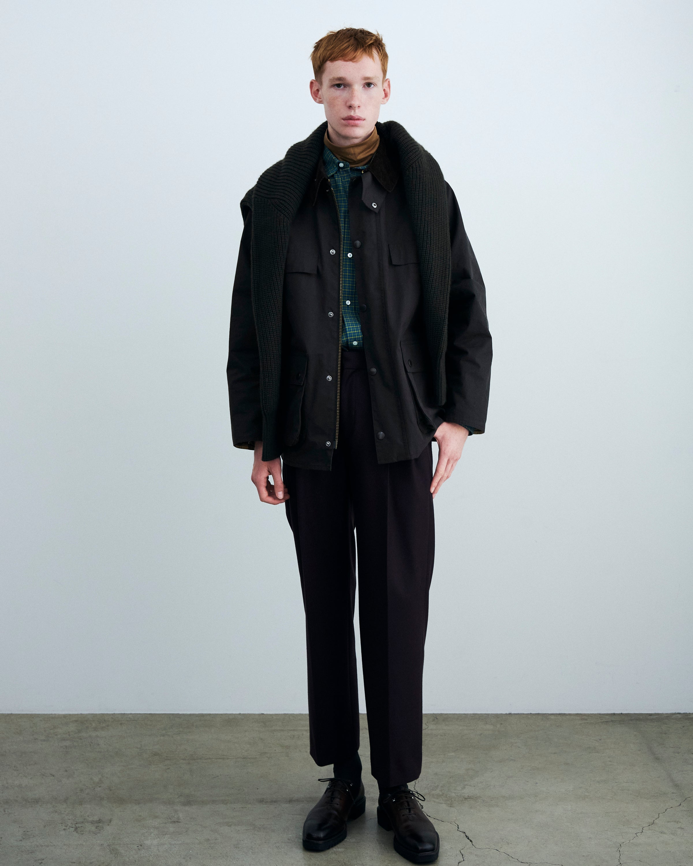 Barbour x MARKAWARE for ADAM ET ROPÉ EX OLD BEDALE, Olive