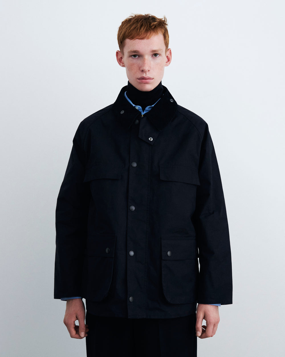 Barbour x MARKAWARE for ADAM ET ROPÉ EX OLD BEDALE, Black