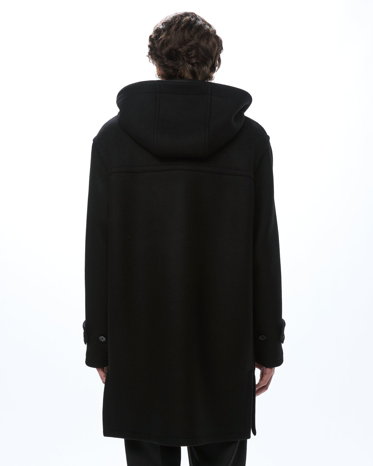 ヴィンテージメルトン / ダッフルコート, Black