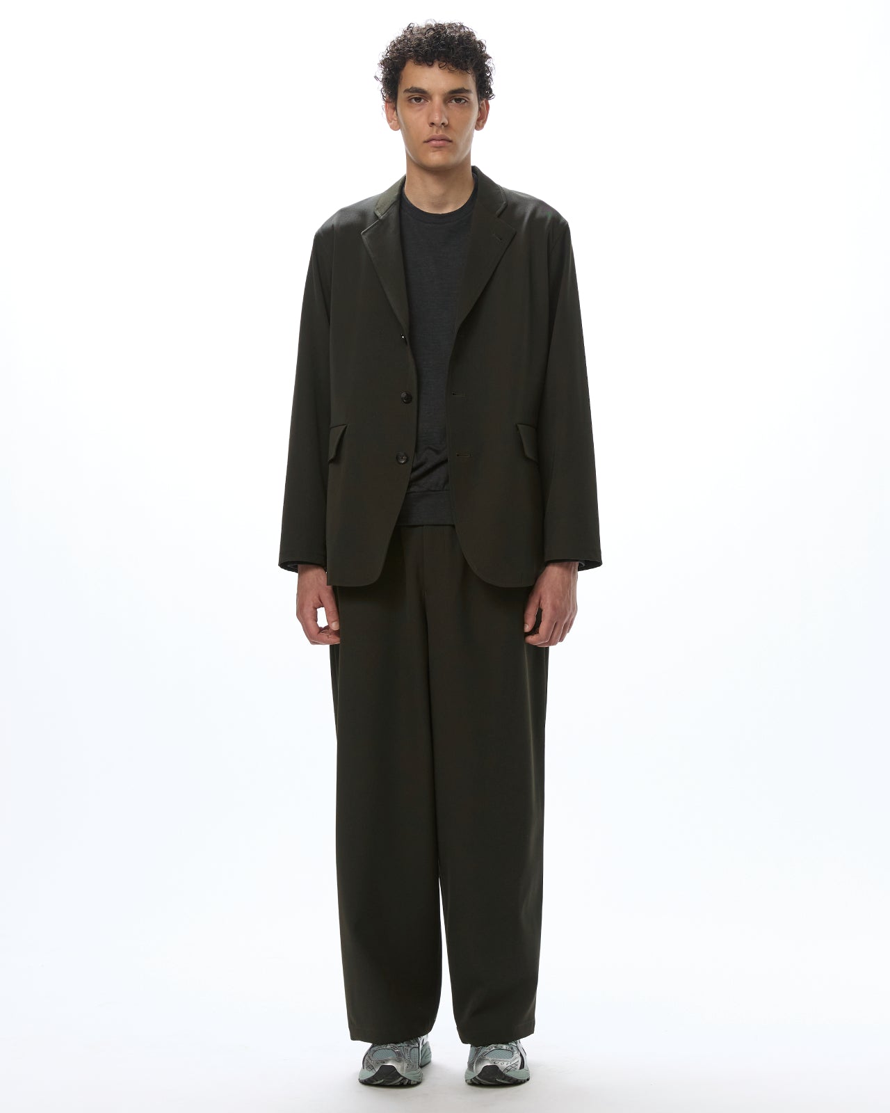 ウールギャバワッシャータンブラー / リファインドストロールジャケット, Dark Olive