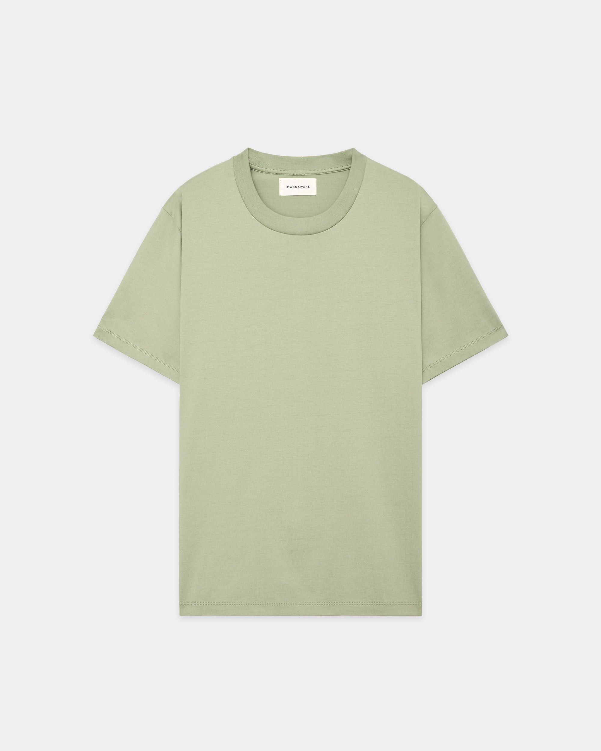 GIZA80/3天竺 / レギュラーフィットTee, Sage