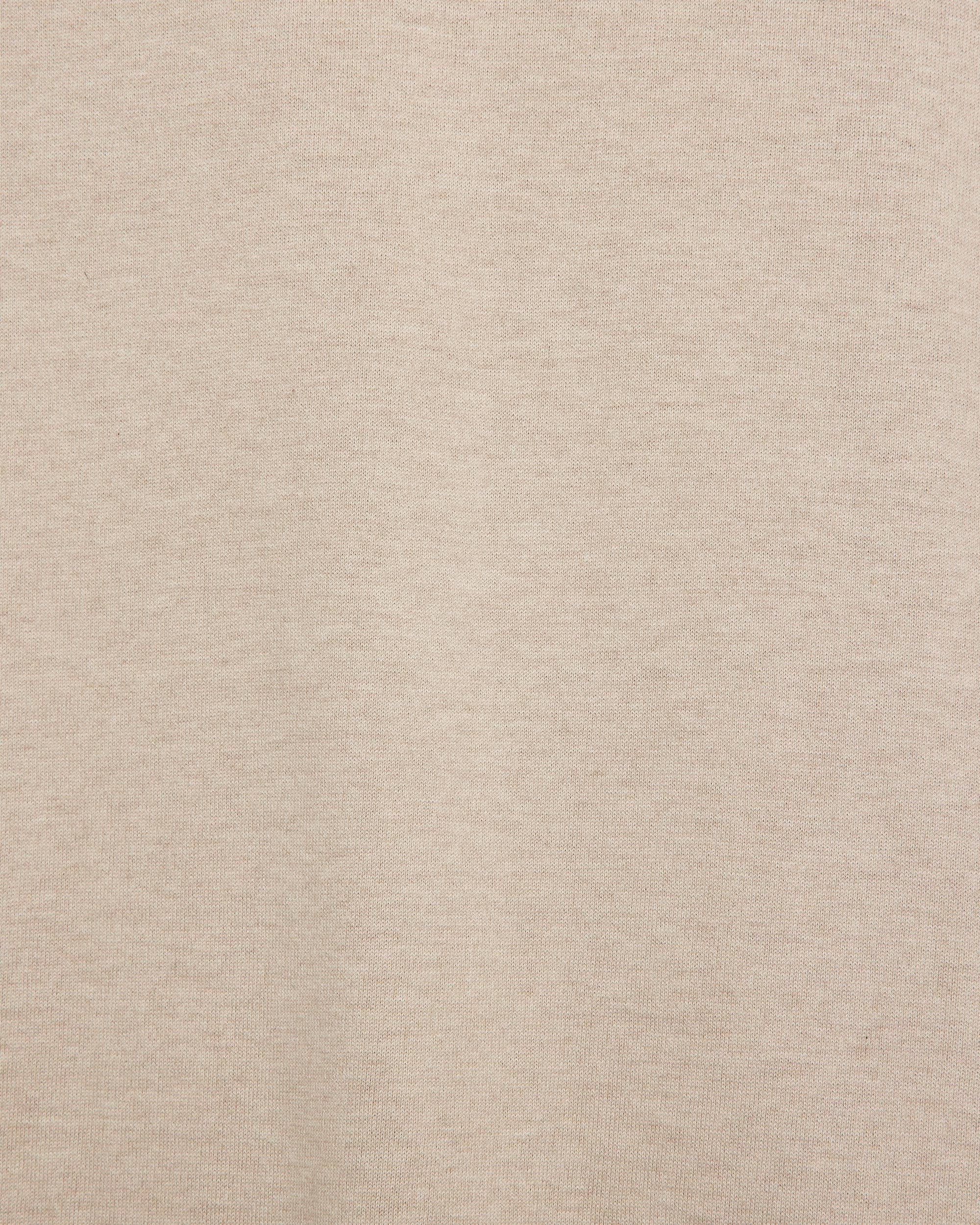 コットン×シルク×カシミヤ吊り天竺 / リラックスフィットTee S/S, Sand