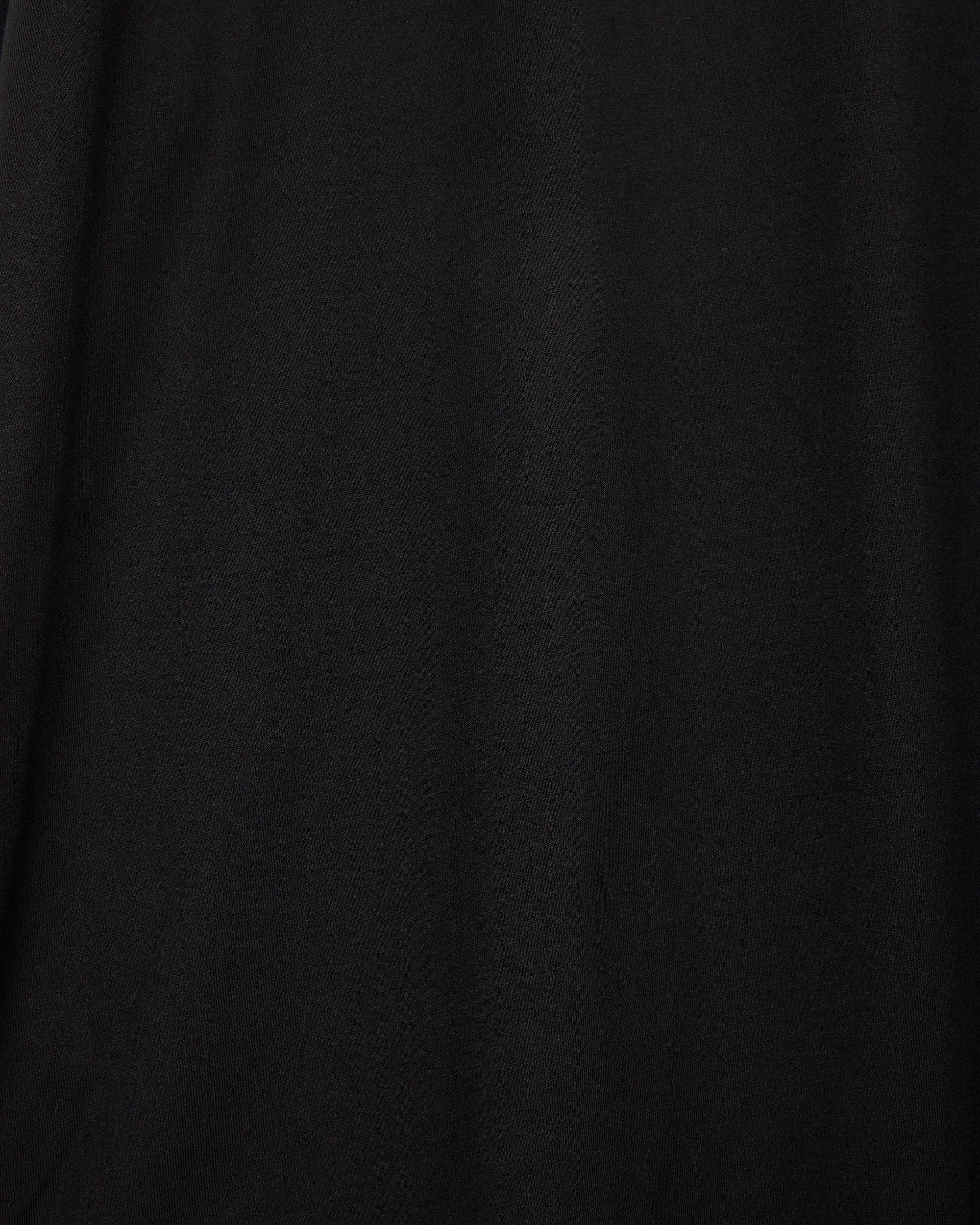 オーガニックGIZA 80/3 天竺 サバイバルクロス® / コンフォートフィットTee L/S, Black