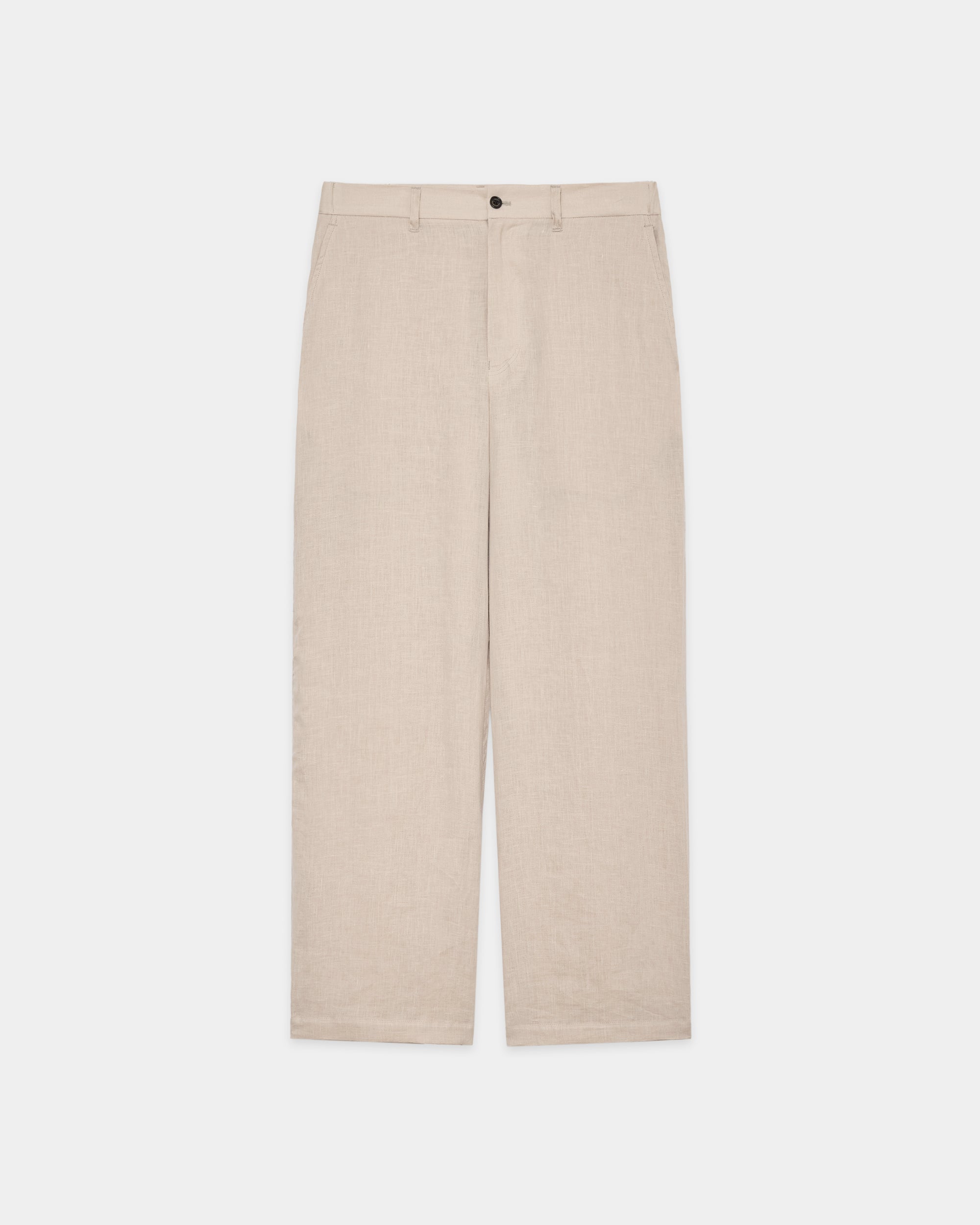 ヘンプ細布 / ワイドペインターパンツⅡ, Taupe