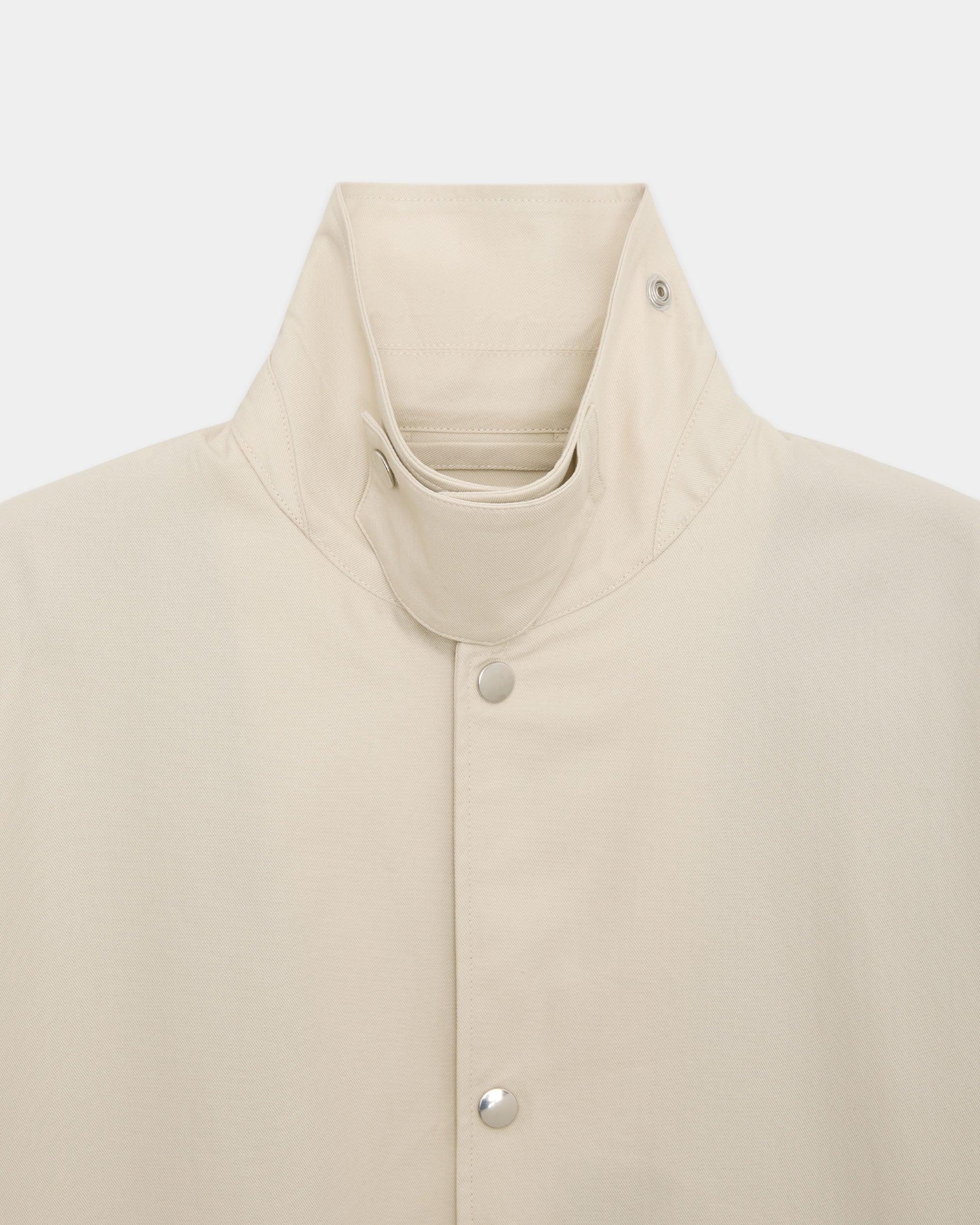 Organic Cotton Survival Cloth® / Coach Jacket Ⅳ, Ivory