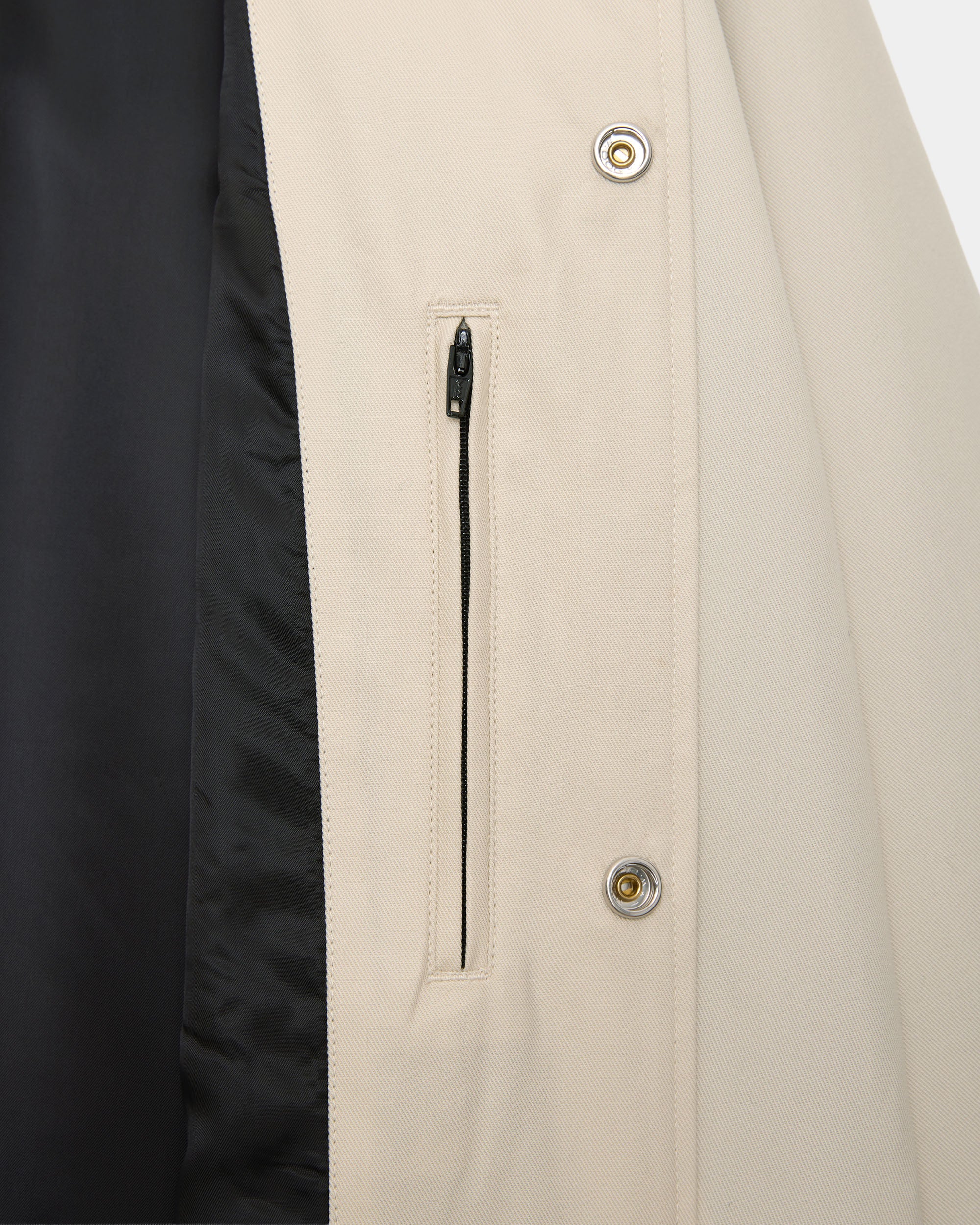 Organic Cotton Survival Cloth® / Coach Jacket Ⅳ, Ivory