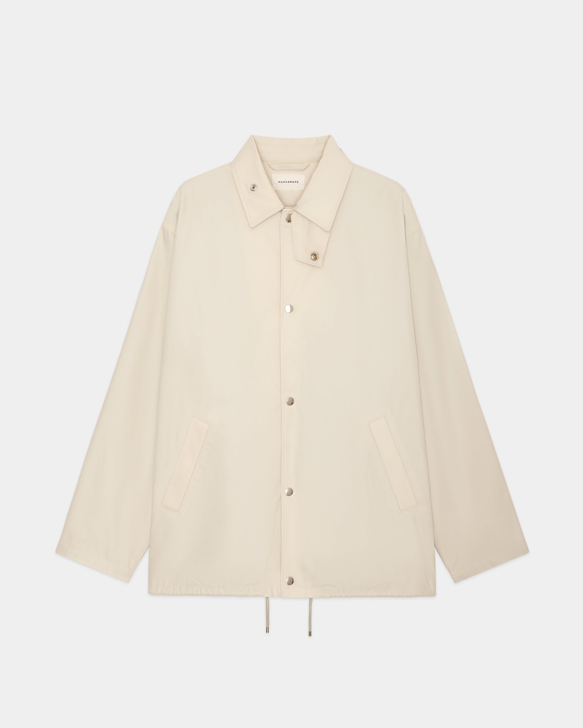 Organic Cotton Survival Cloth® / Coach Jacket Ⅳ, Ivory