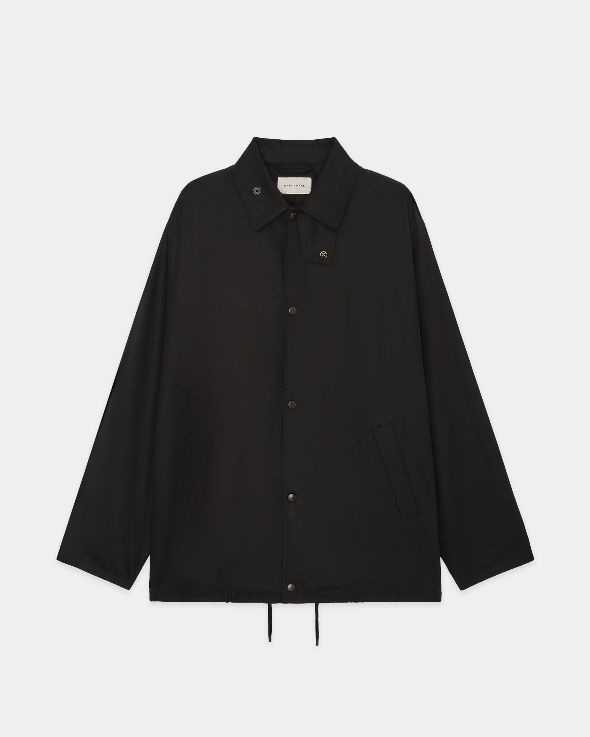 Organic Cotton Survival Cloth® / Coach Jacket Ⅳ, Black
