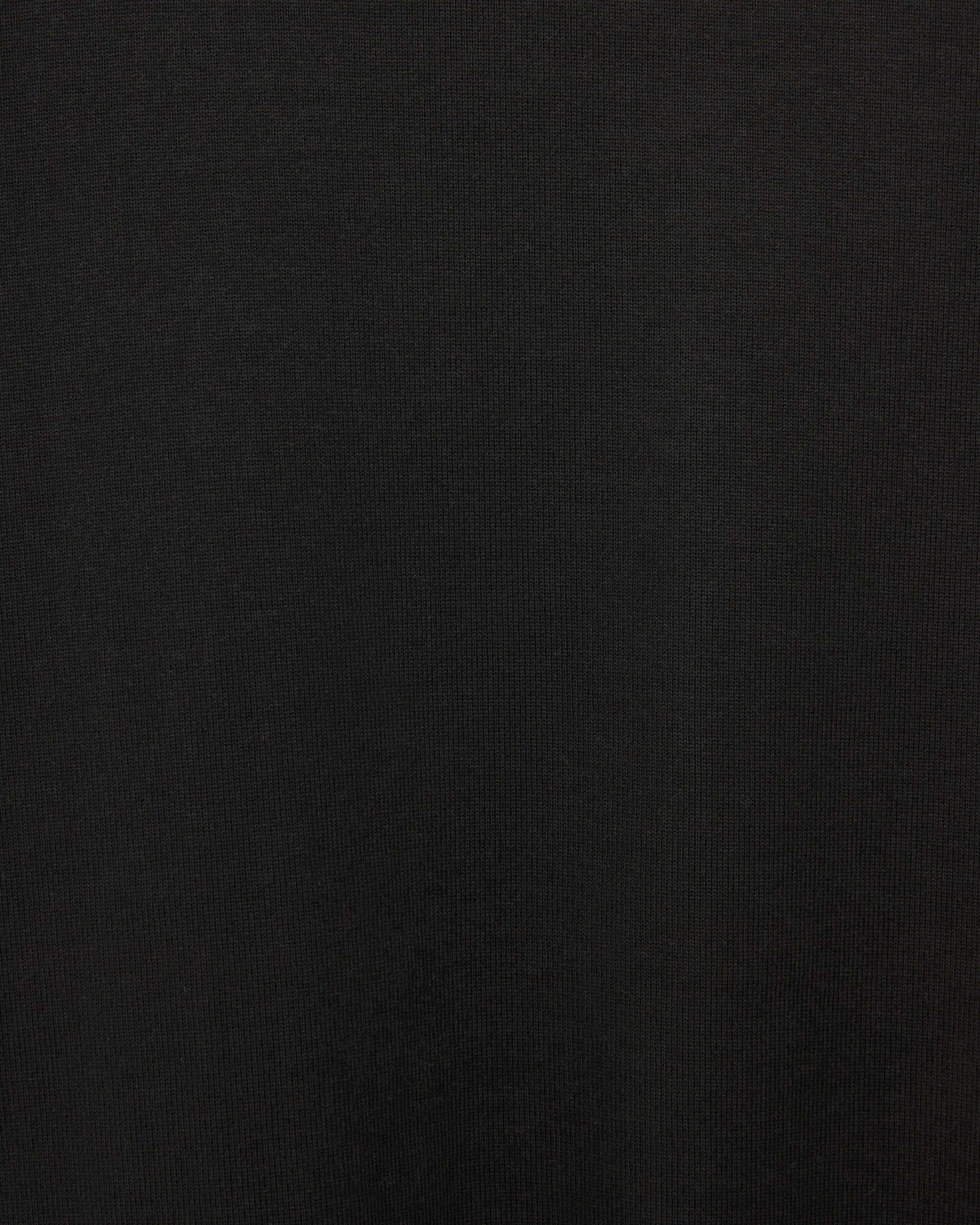 Organic Cotton Heavy Fleece / Comfort Half Zip, Black