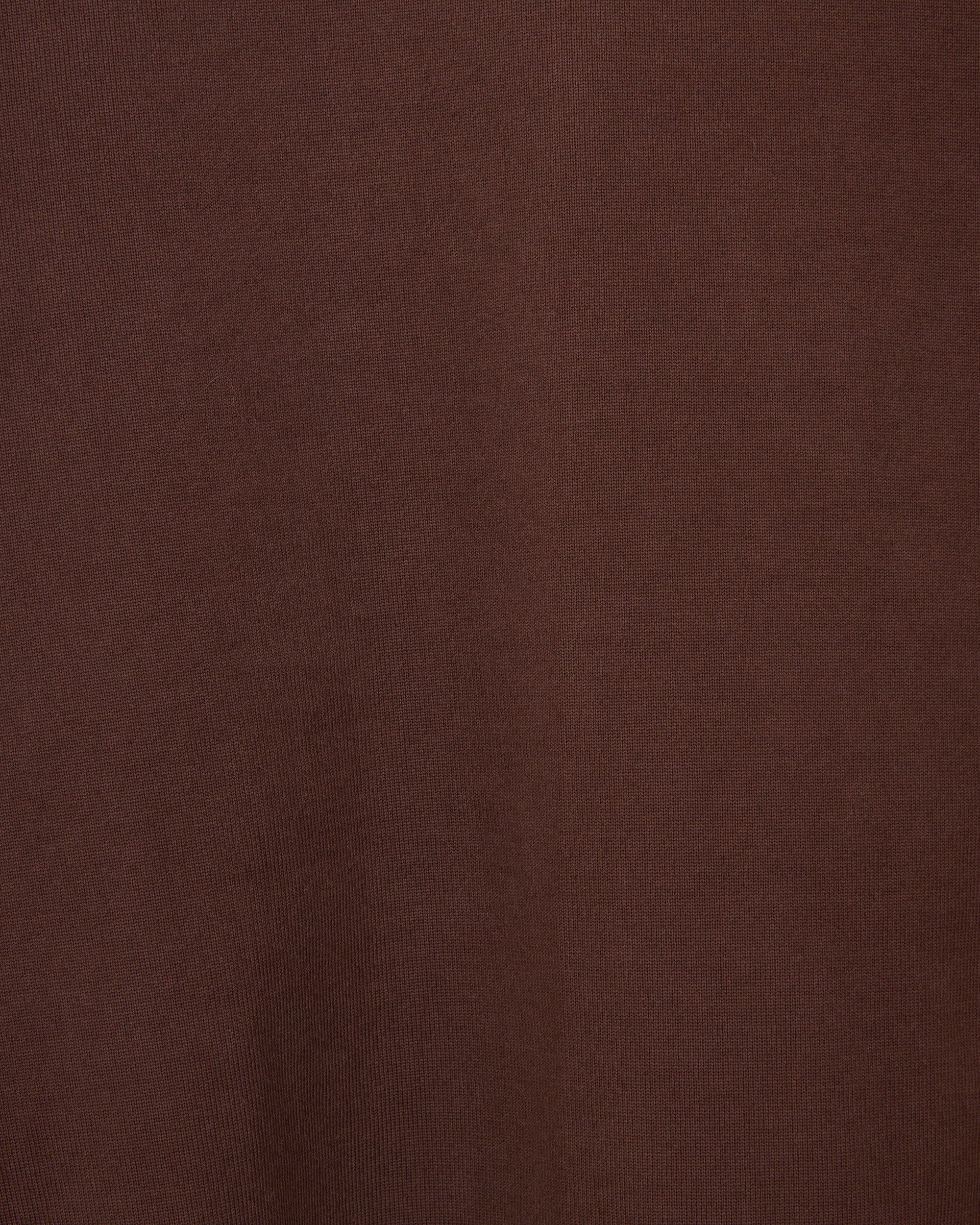 Organic Cotton Heavy Fleece /Comfort Sweat, Dark Brown