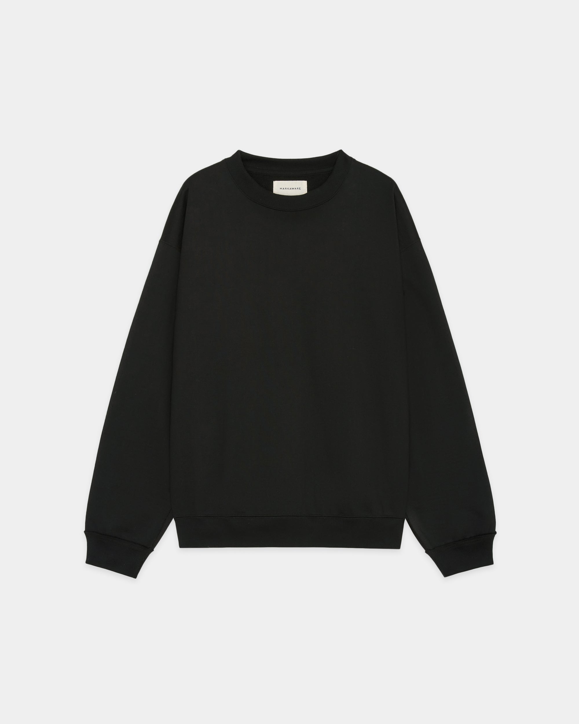 Organic Cotton Heavy Fleece / Comfort Sweat, Black