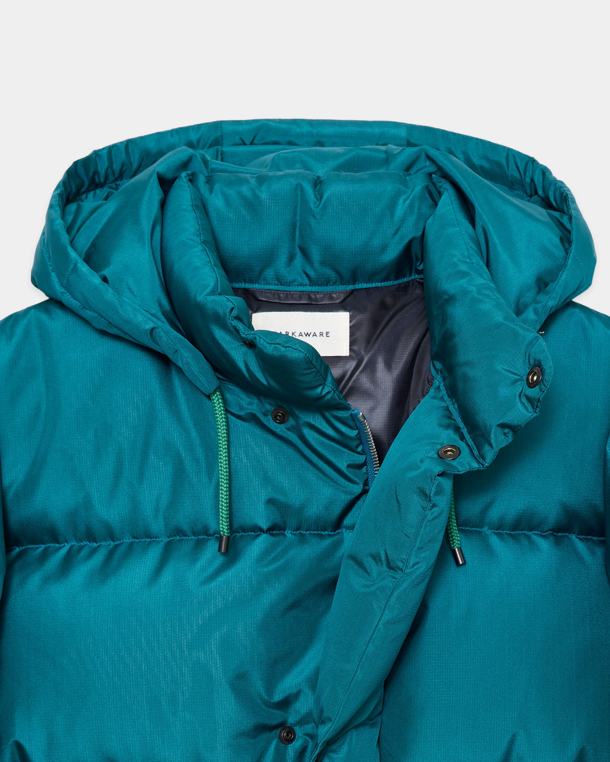Bratac Silk Ripstop / Alpine Short Down Parka, Cerulean Blue