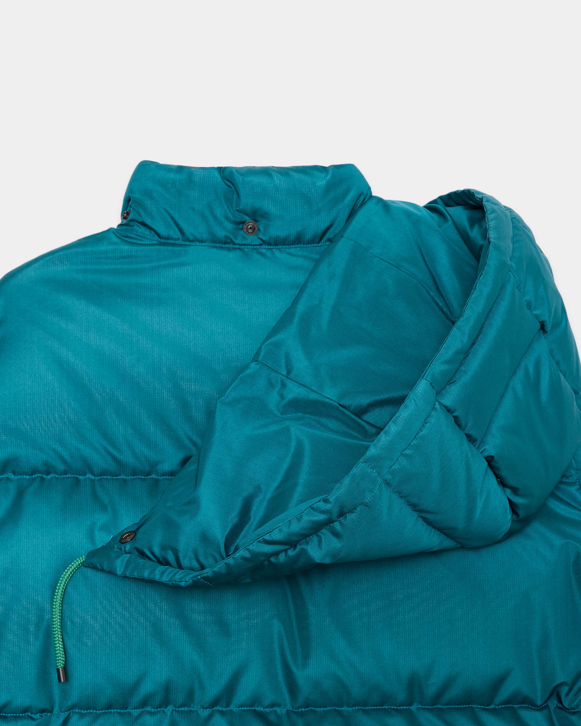 Bratac Silk Ripstop / Alpine Short Down Parka, Cerulean Blue