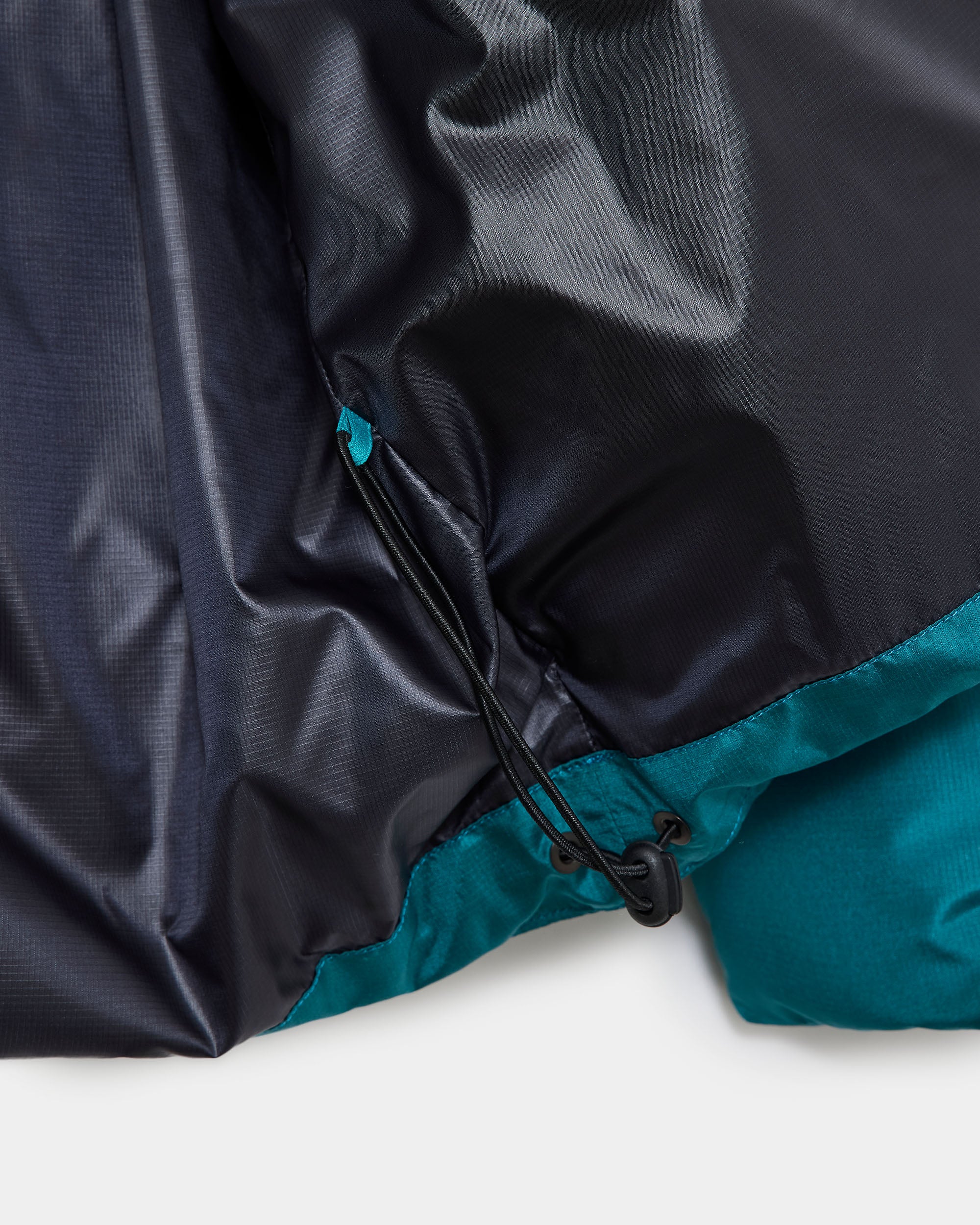 Bratac Silk Ripstop / Alpine Short Down Parka, Cerulean Blue