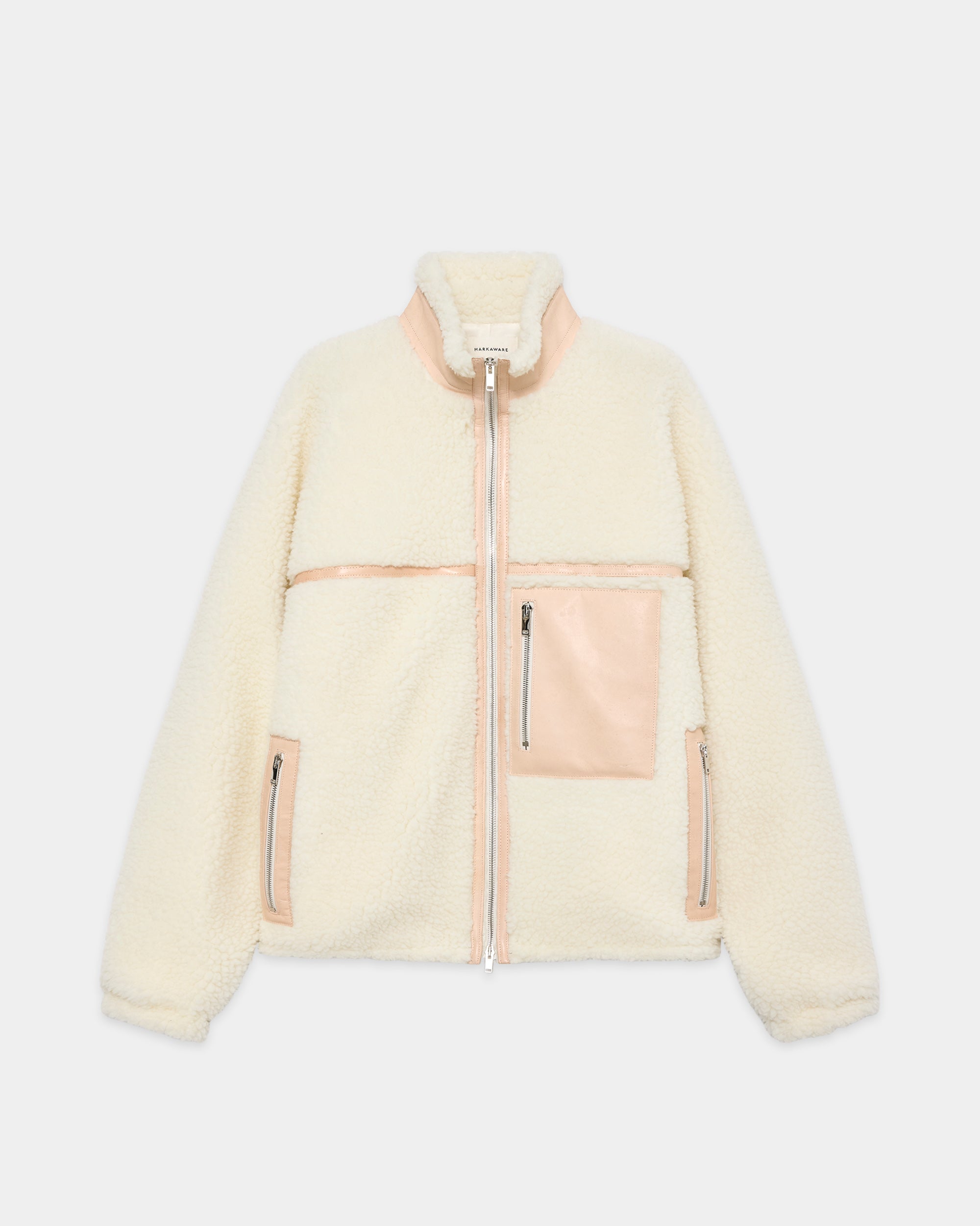 ロッキーメリノシープボア / レトロカーディガン, Off White
