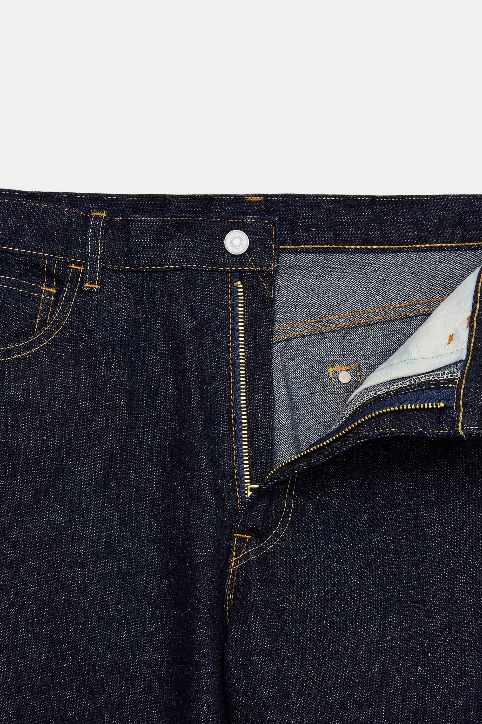 【PARKING Exclusive】13.1oz Kimono Denim / Wide Straight Denim, Indigo