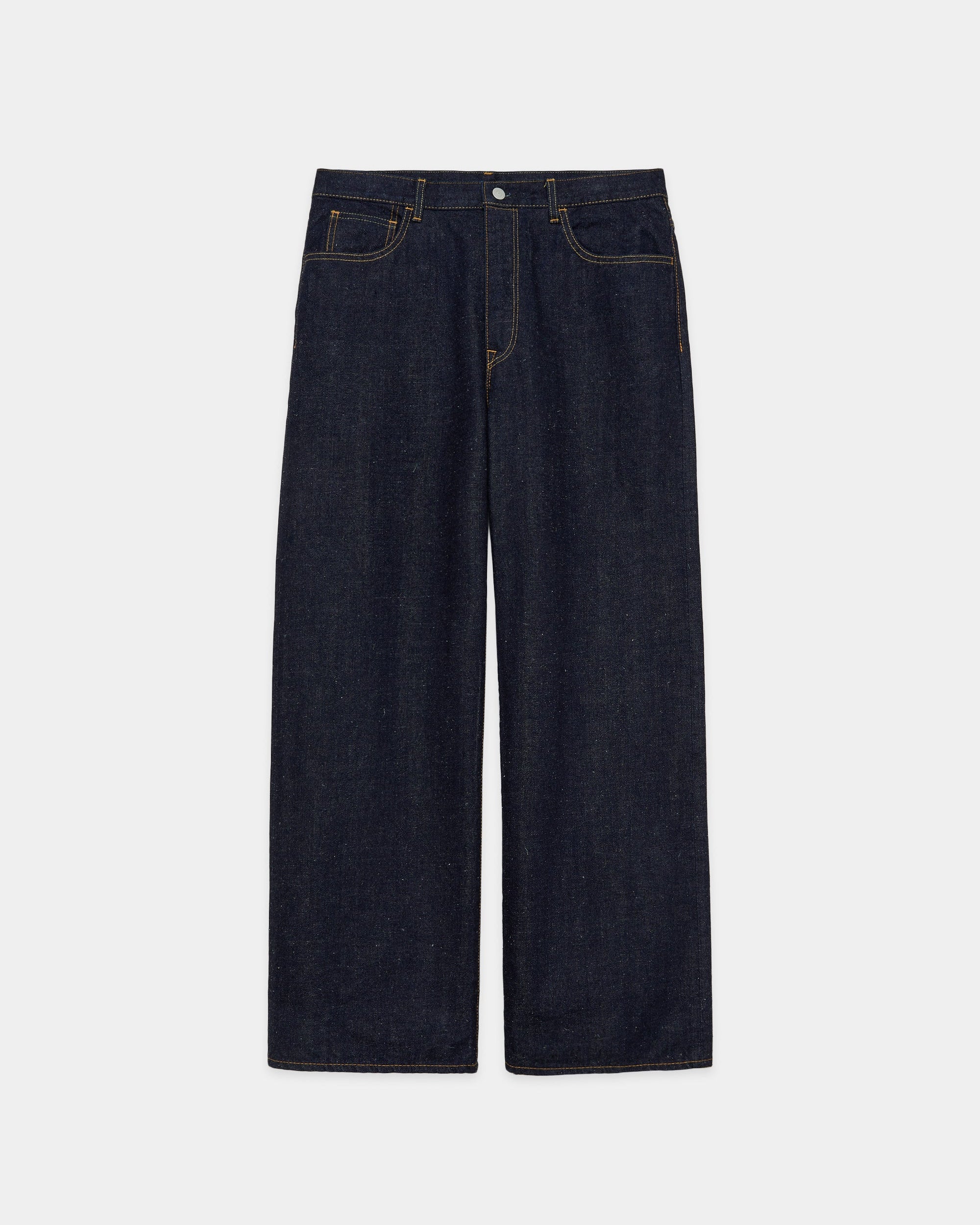 【PARKING Exclusive】13.1oz Kimono Denim / Wide Straight Denim, Indigo