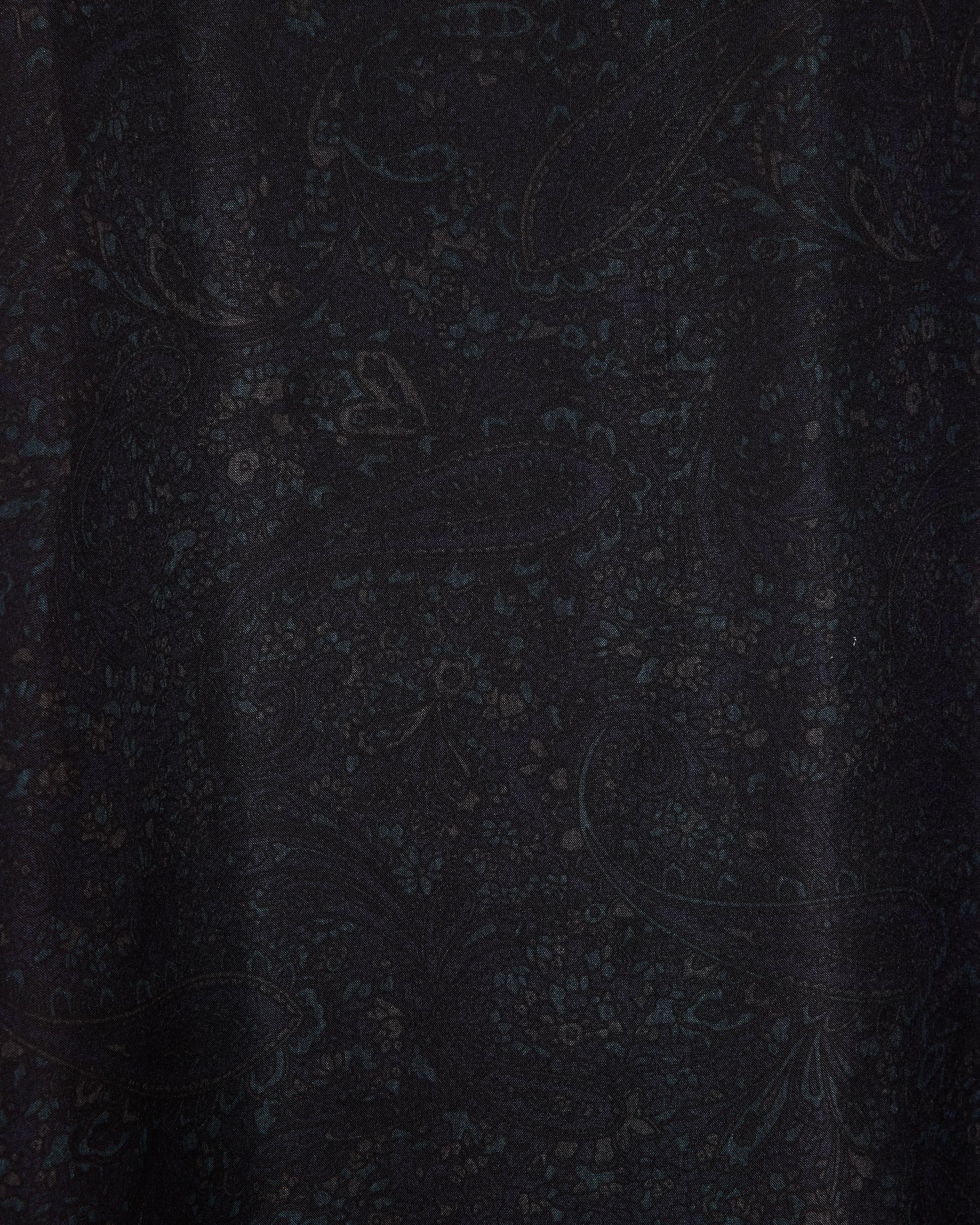 8匁シルク羽二重 / ワイドレッグイージーシルクパンツ, Paisley