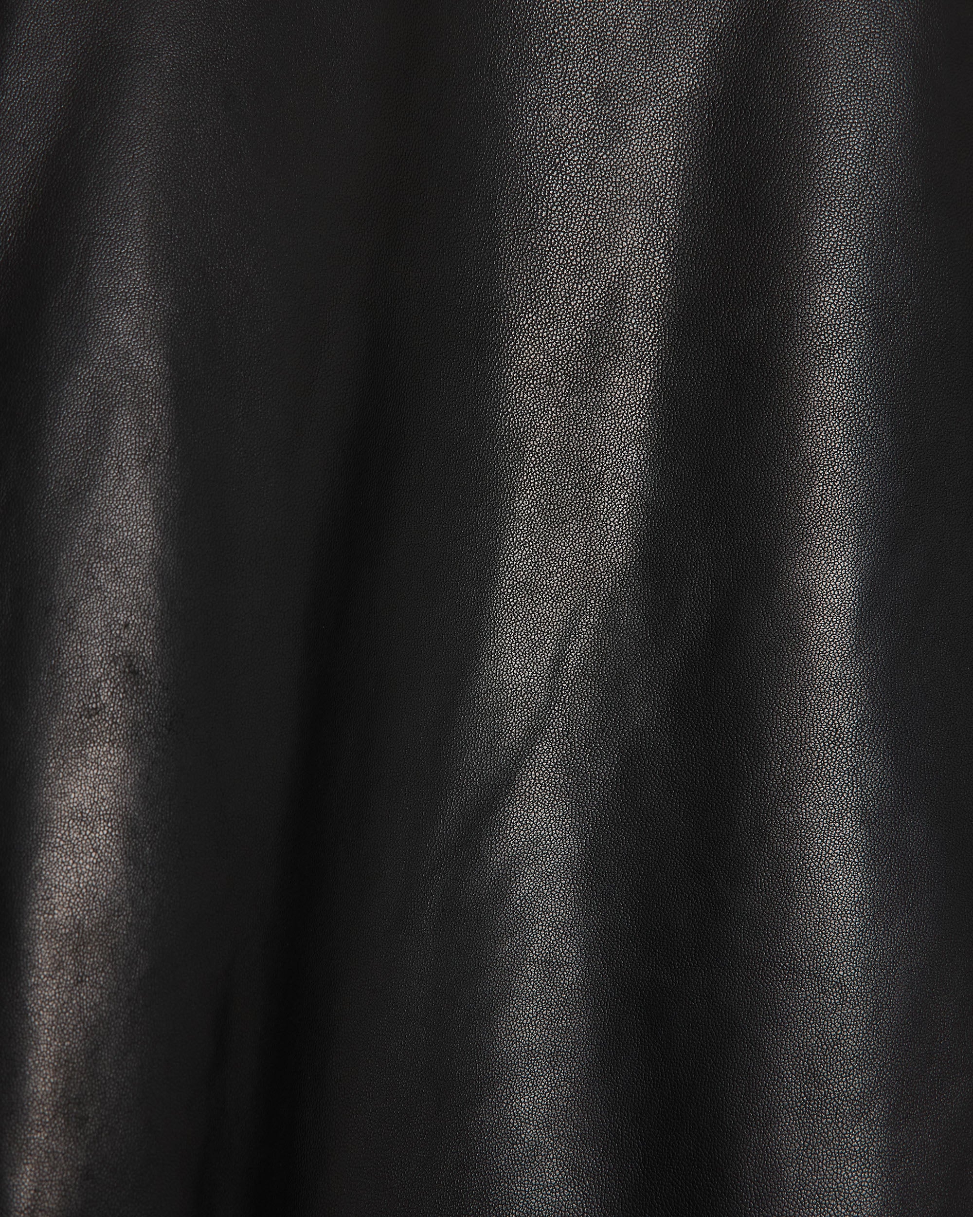 Glazed Sheepskin / Stroll Around Jacket, Black