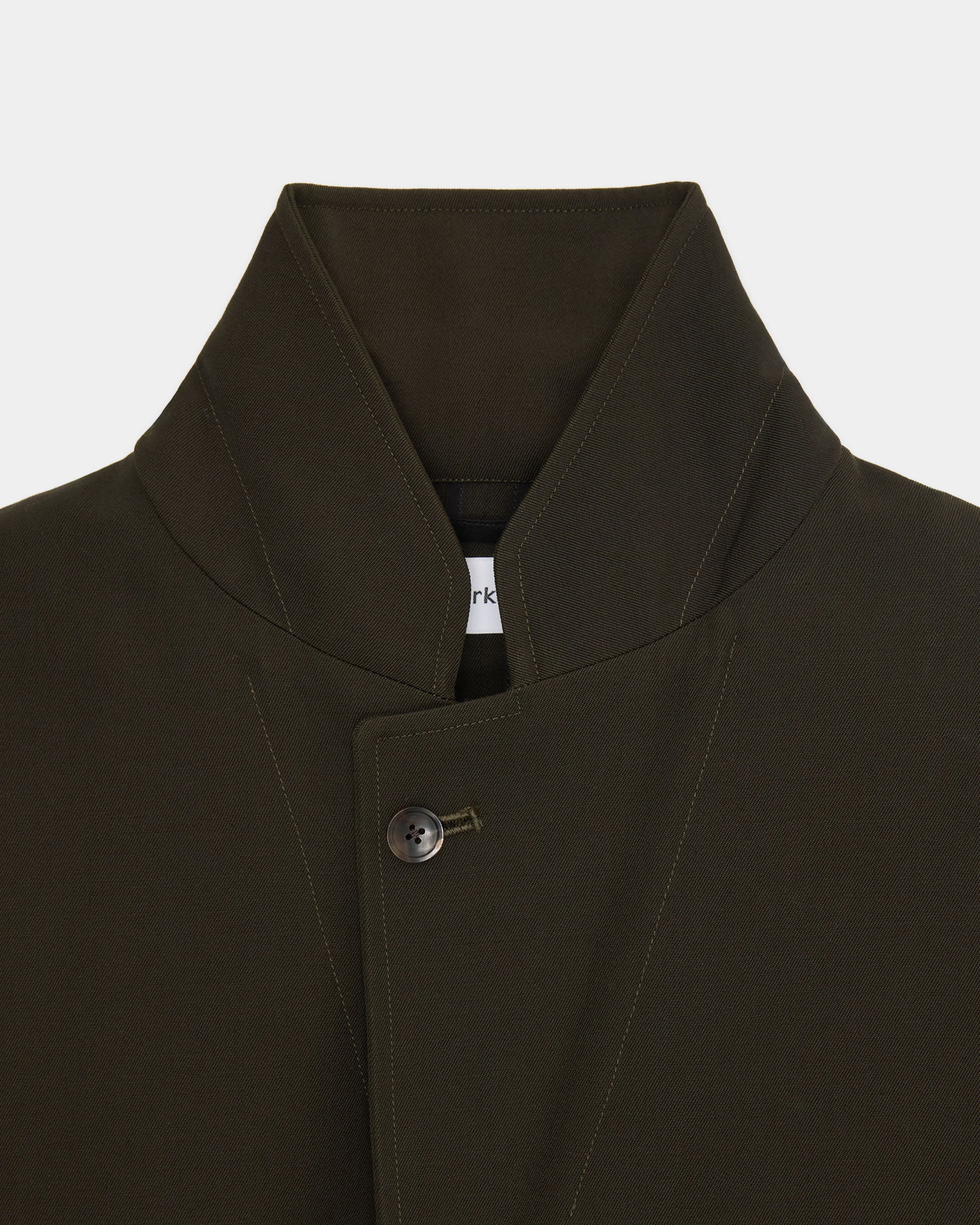 ウールギャバワッシャータンブラー / リファインドストロールジャケット, Dark Olive