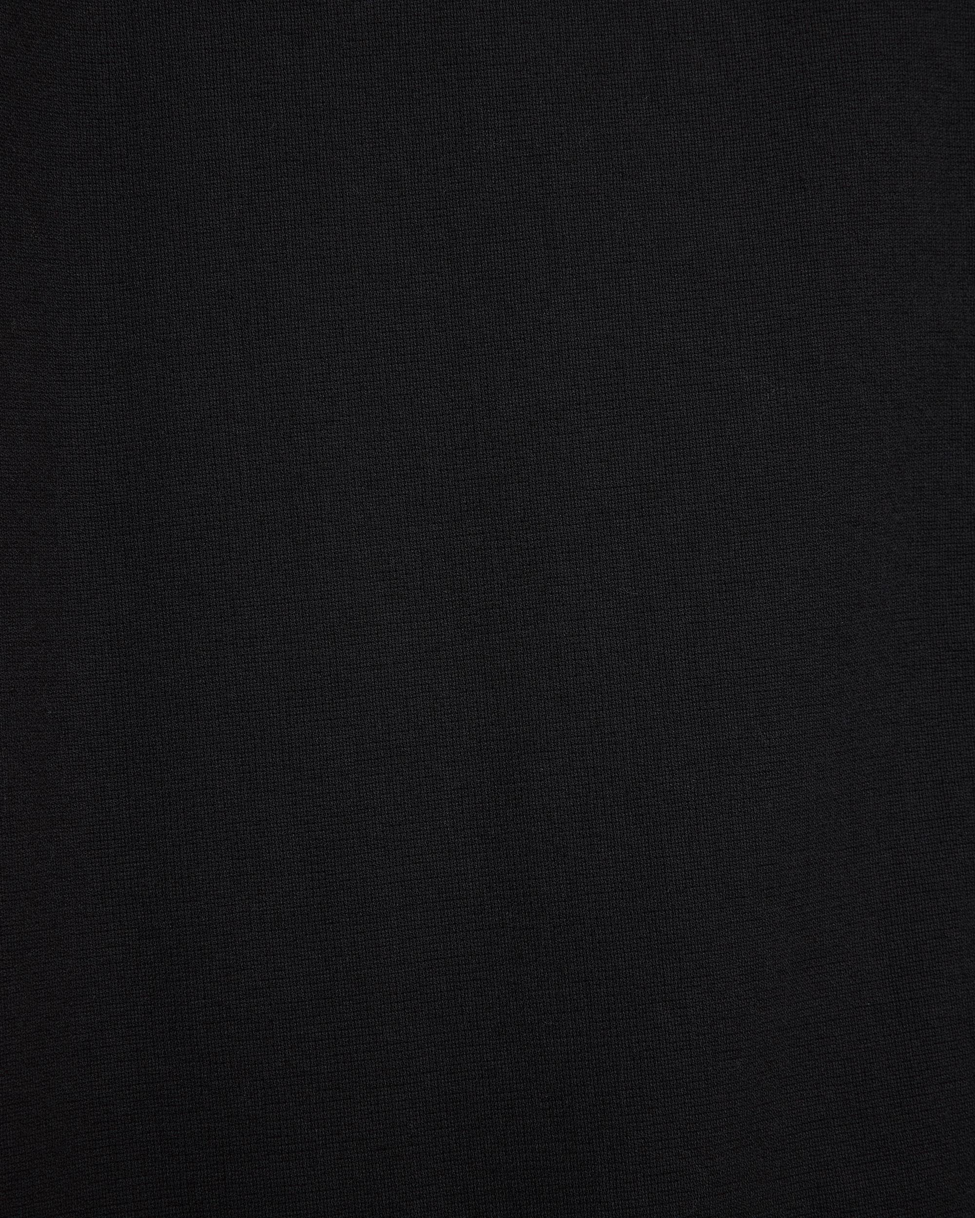 【PARKING別注】リネンオーガニックコットンシルクライトモールスキン / ワイドシリンダーフィットイージーパンツ, Black