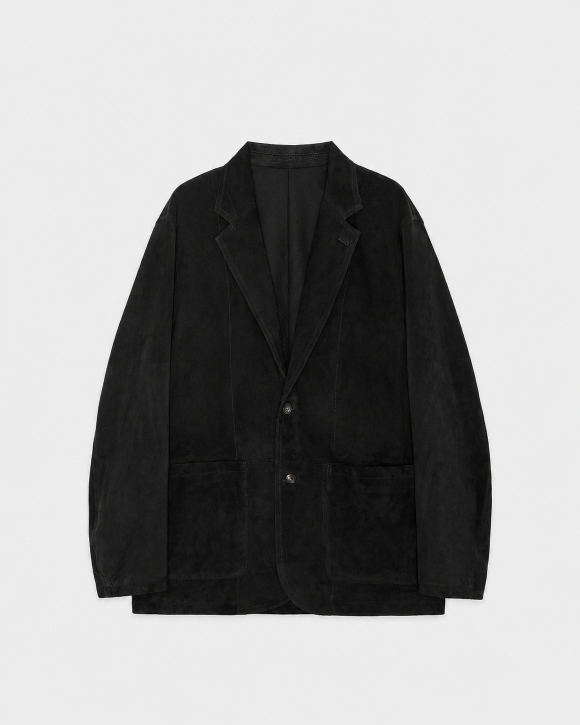 【PARKING Exclusive】Goat Suede / Stroll Around Jacket, Black