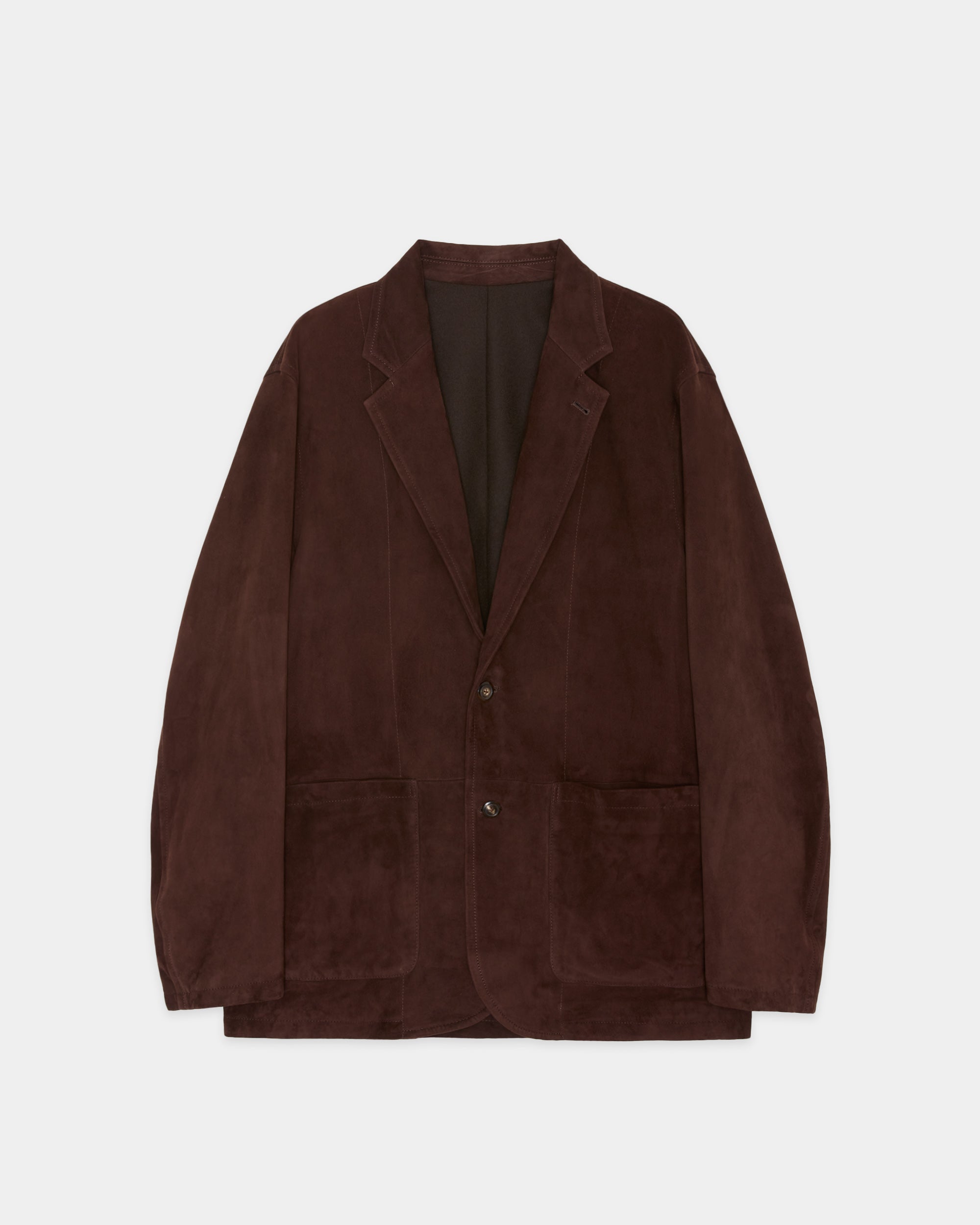 【PARKING Exclusive】Goat Suede / Stroll Around Jacket, Brown