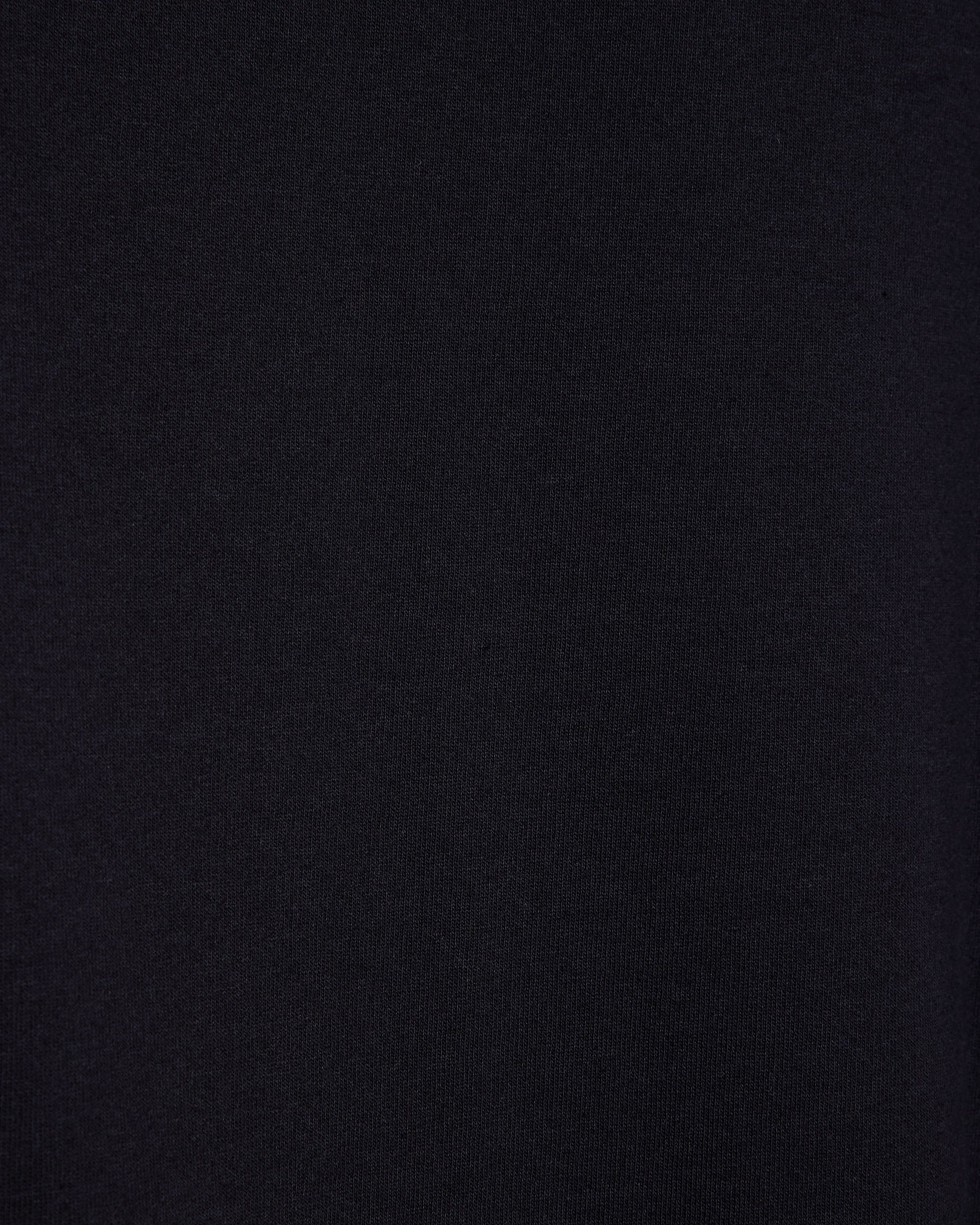 【PARKING Exclusive】Organic Cotton Open-End Yarn Inlay Brushed / Wide Cylinder Fit Easy Pants, Black