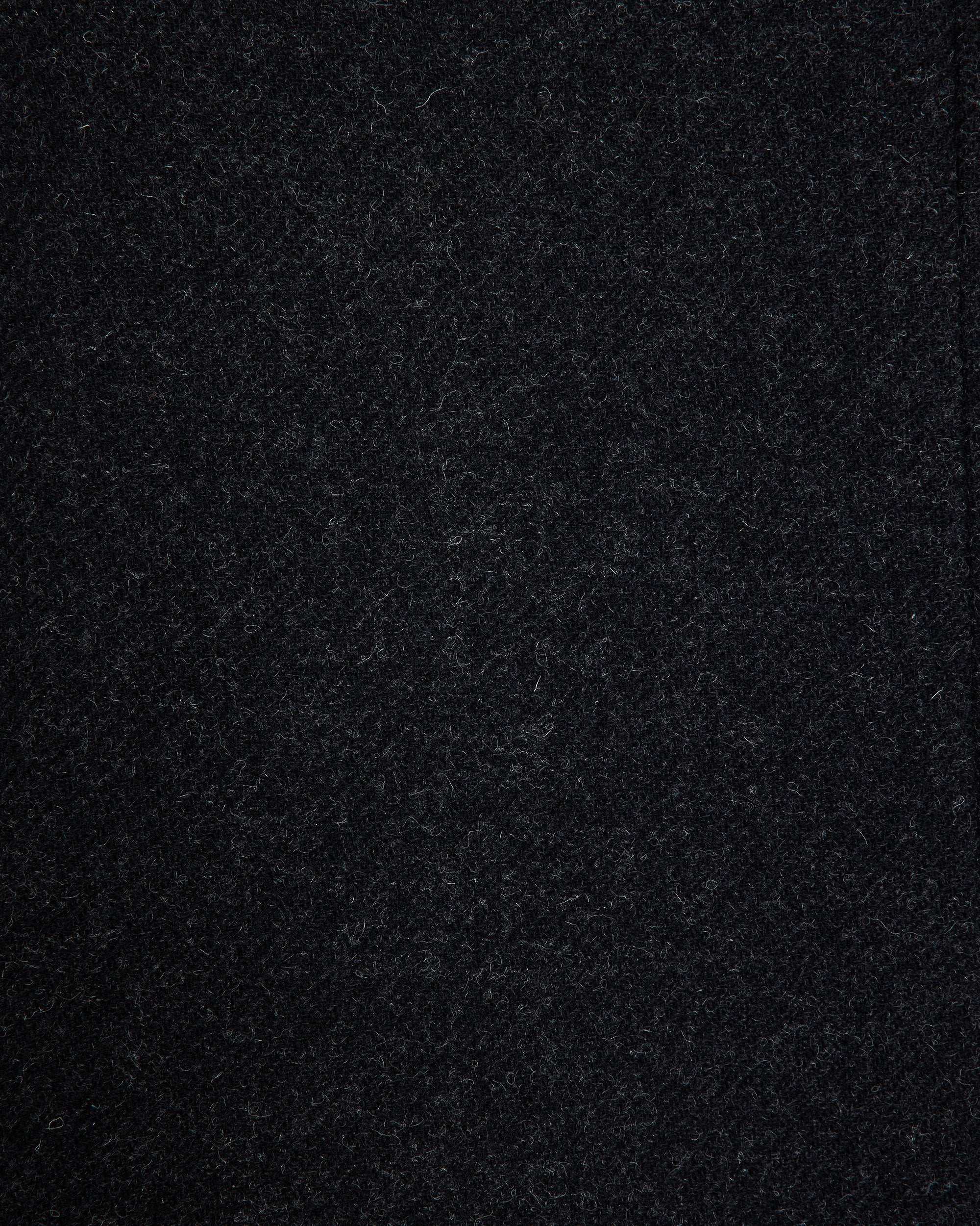 【STUDIOUS Exclusive】British Wool Tweed / Walk Around Overcoat, Black